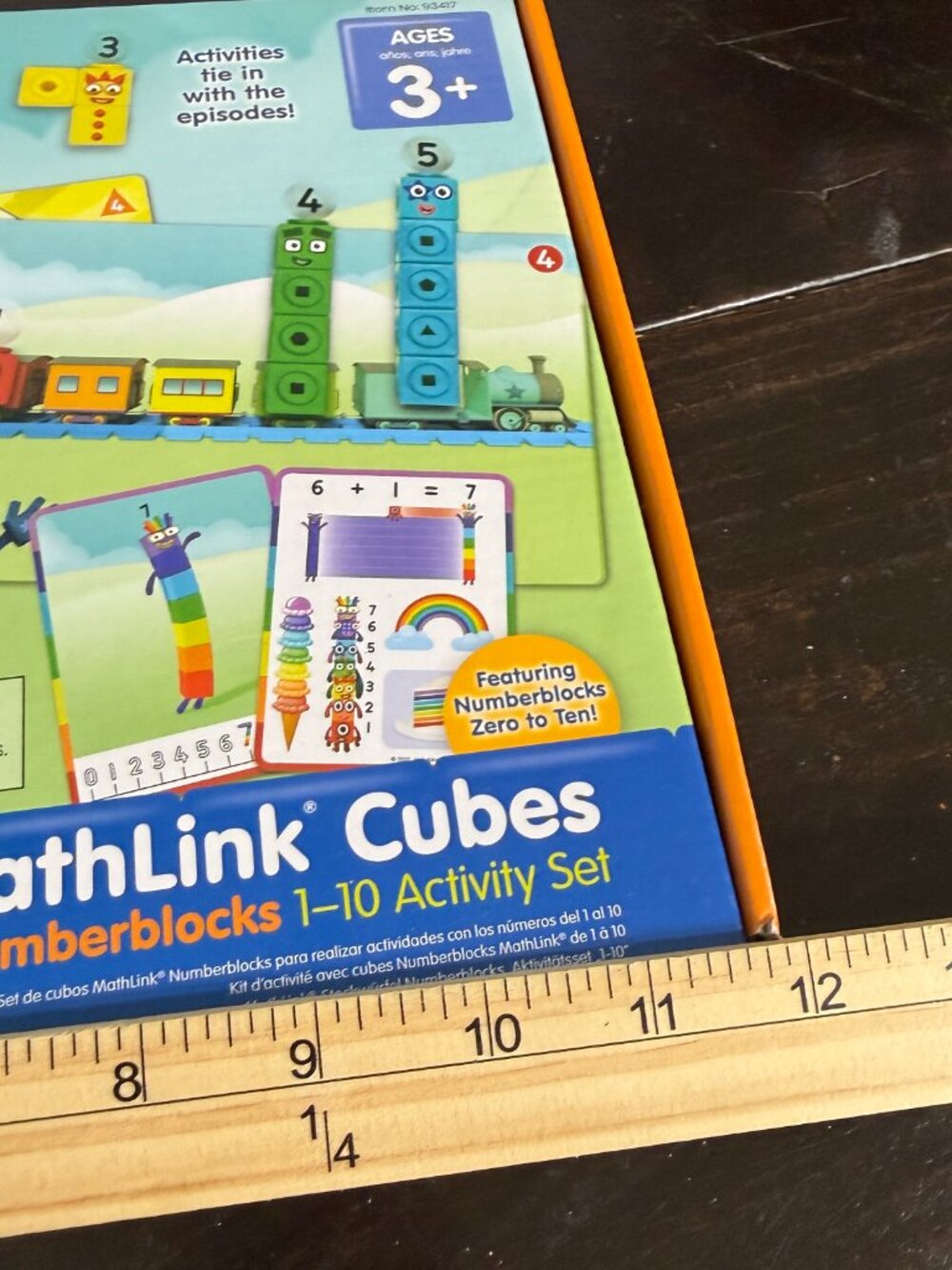 Number Blocks hand2mind MathLink Cubes  1-10 Activity Set, Math Games for Kids 3 - Picture 4 of 7